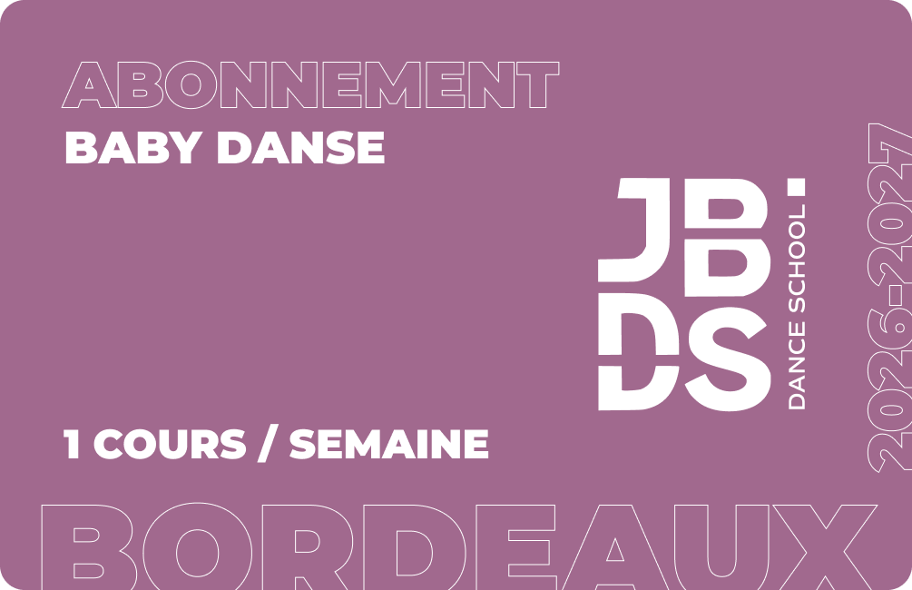Baby Danse - 1 cours / semaine