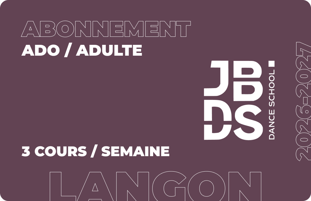 Ados / Adultes - 3 cours / semaine
