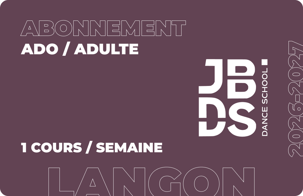 Ados / Adultes - 1 cours / semaine