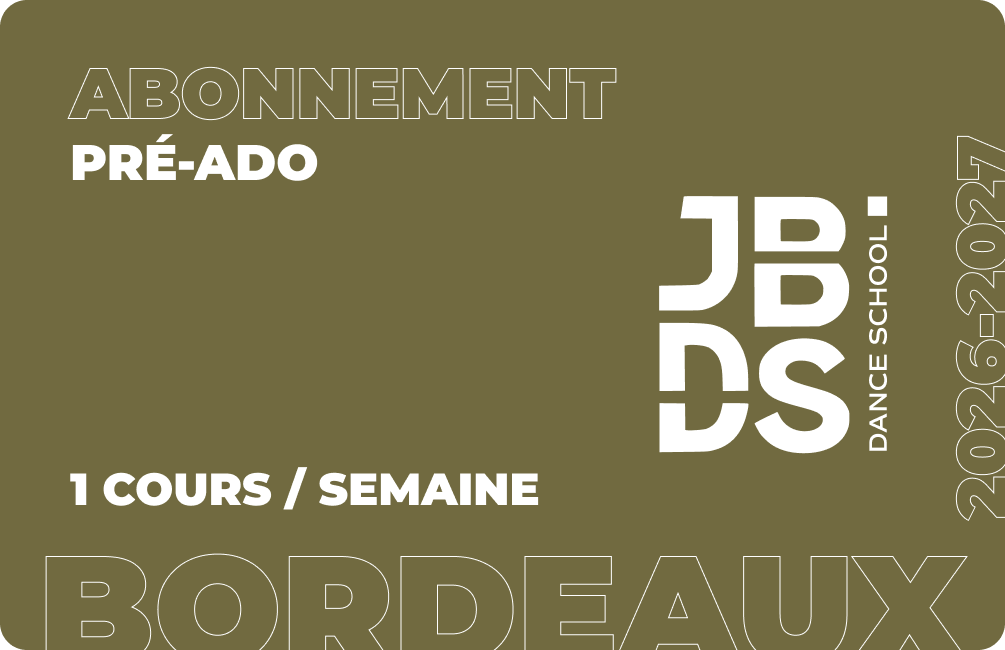 Préados - 1 cours / semaine